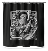 Tropical Tune Shower Curtain